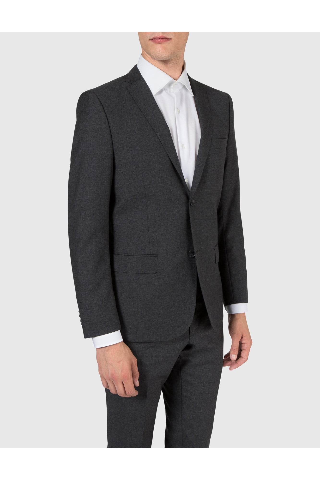 Men | Hopper Dressed Wool | Grey Melange