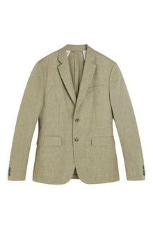 Men | Hopper U Super Linen Blazer | Aloe
