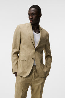 Men | Hopper U Super Linen Blazer | Aloe