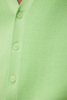 Men | Hugo Cardigan Vest | Paradise Green