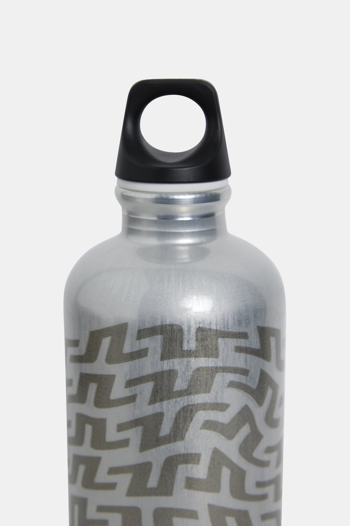 Men | JL Water Bottle Metallic Logo | Grey