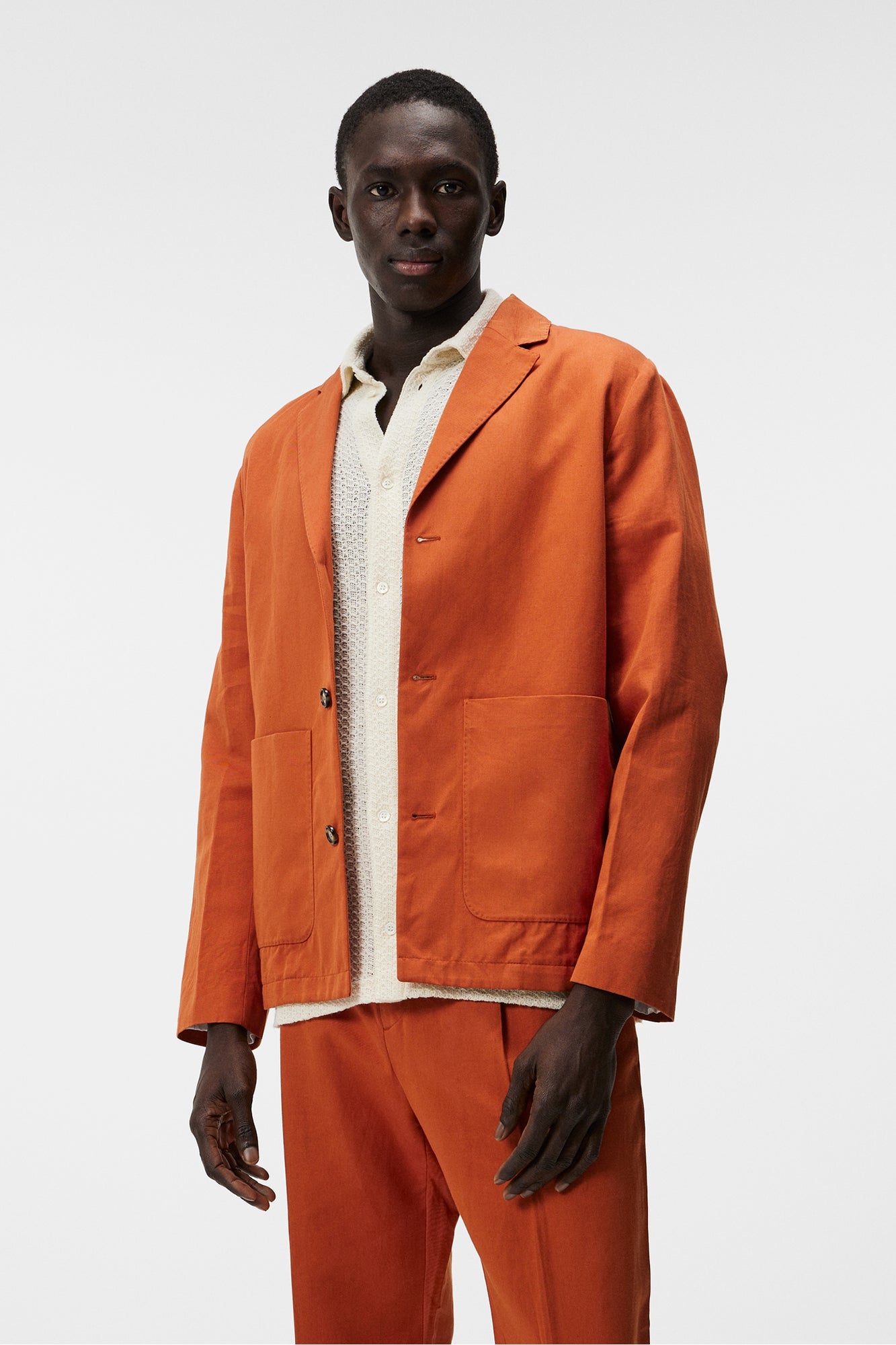 Men | Jack Cotton Linen Blazer | Minimal