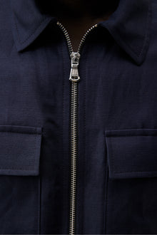 Men | Jackson Tencel Linen Jacket | JL Navy