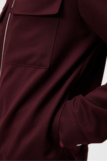 Men | Jarod Wr Flannel Overshirt | Zinfandel