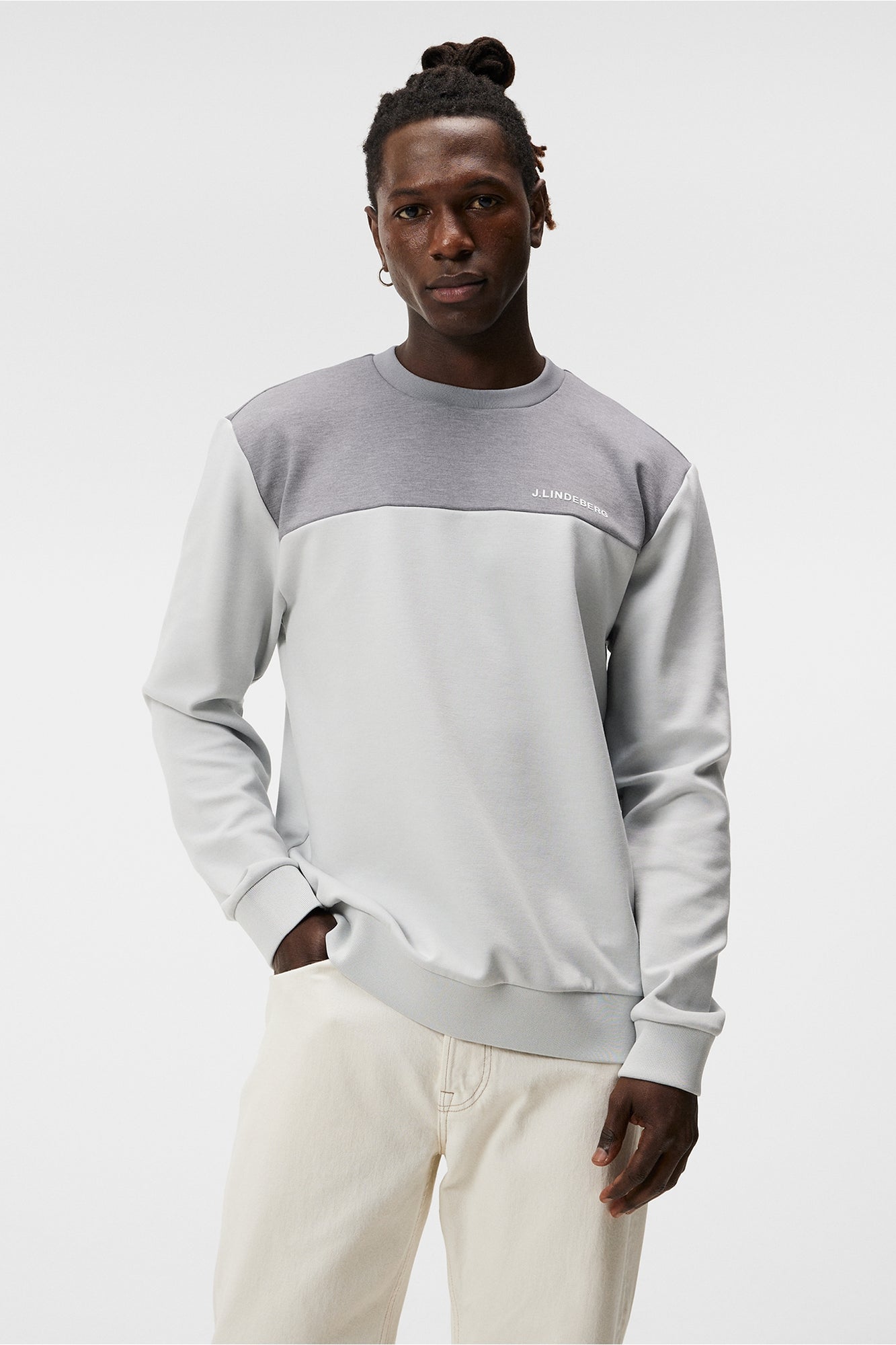 Men | Jeff Creneck | Light Grey Melange