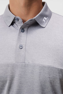 Men | Jeff Reg Fit Polo | Grey Melange
