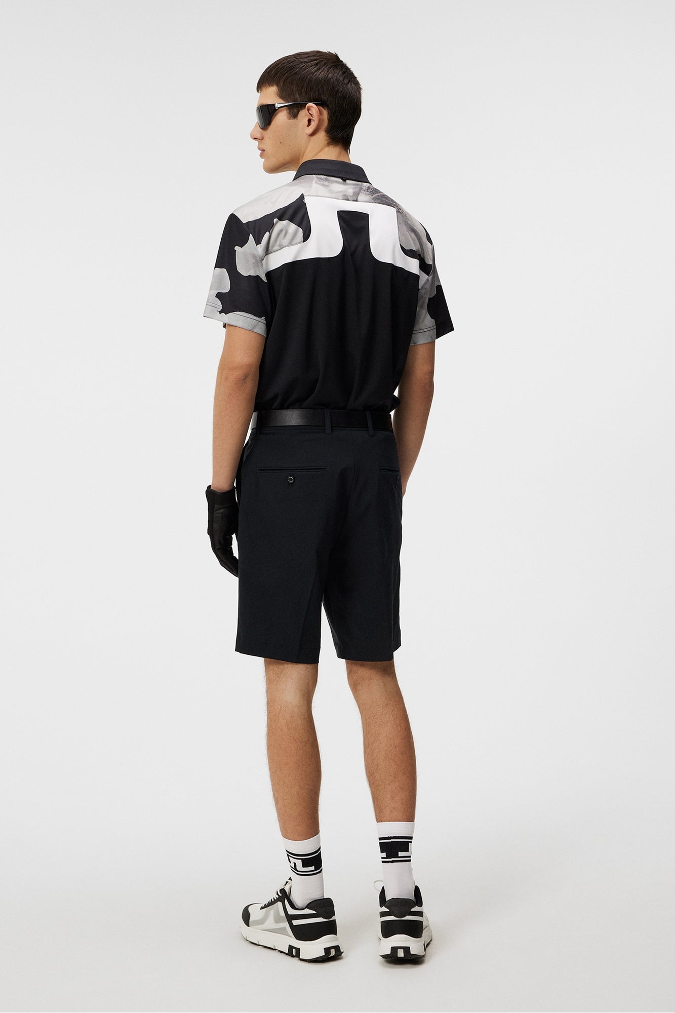Men | Jeff Tour Golf Polo | Black