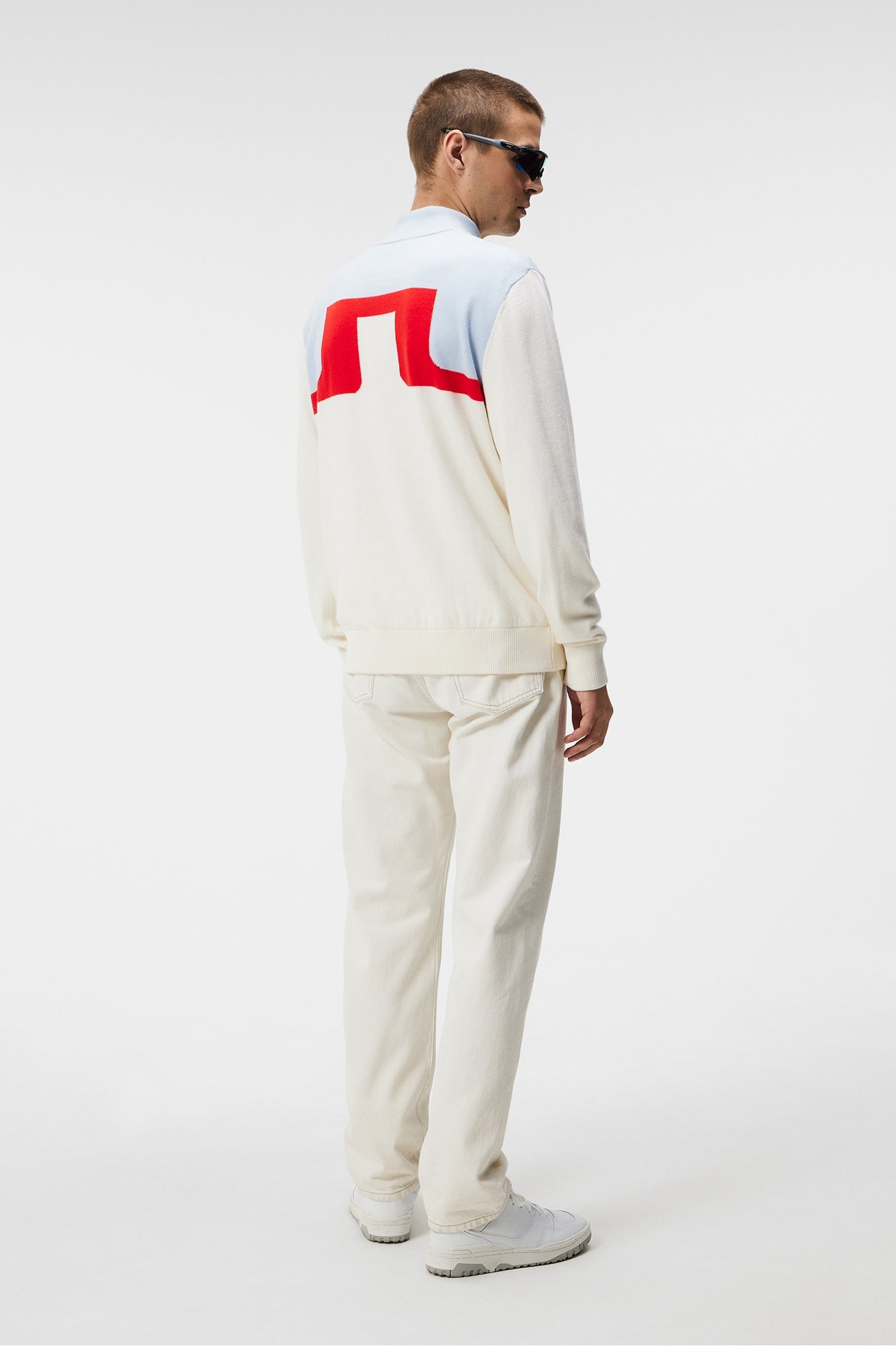 Men | Jeff Windbreaker Sweater | White