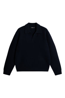 Men | Jethro Heavy Polo Knit | JL Navy