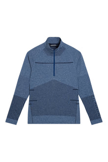 Men | Jimmy Seamless Mid Layer | Estate Blue Melange