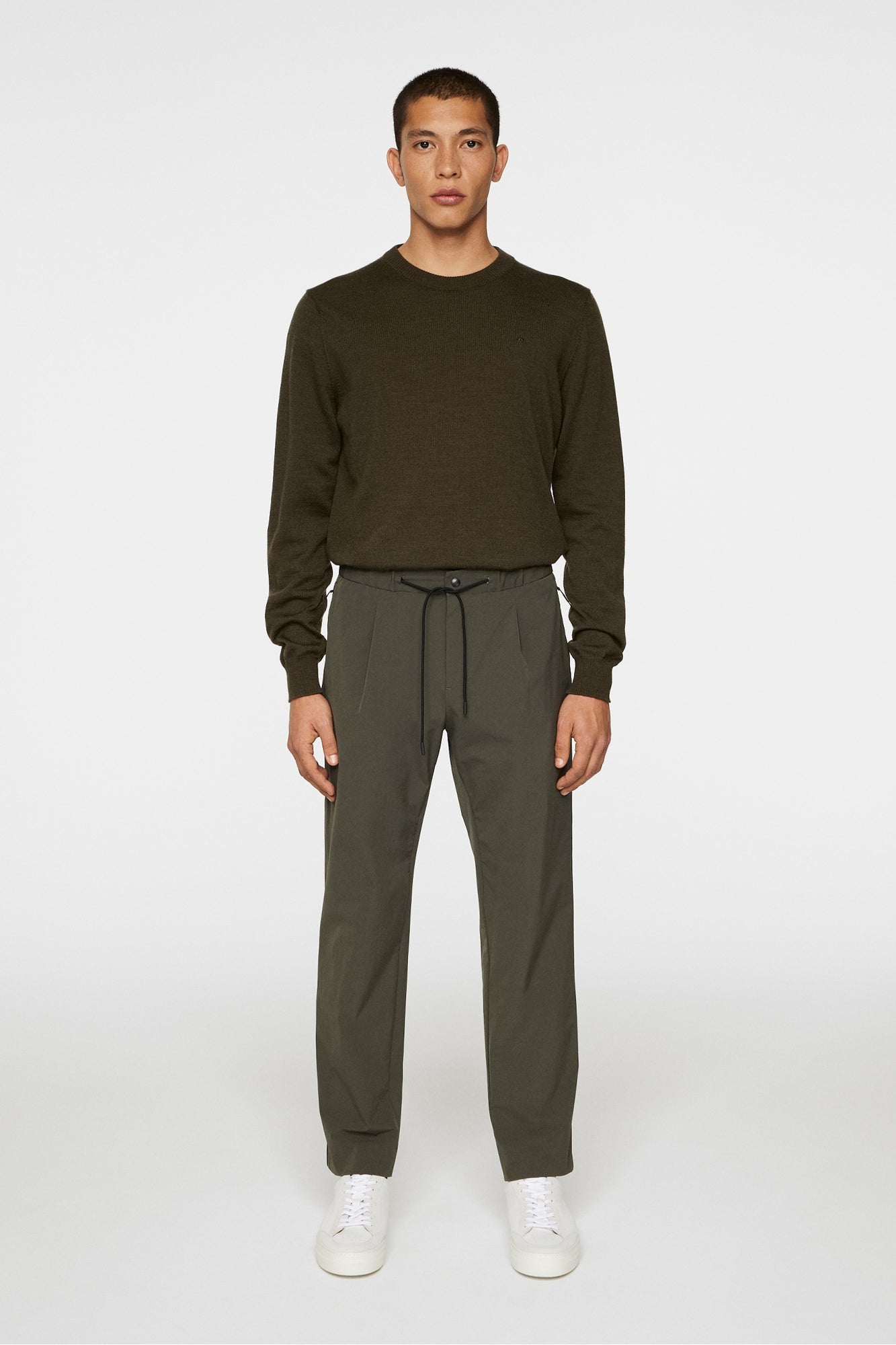 Men | Jin Ds Pleated Pants | Forest Green