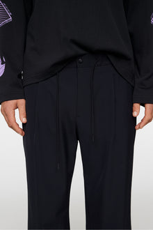 Men | Jin DS Pleated Pants | JL Navy