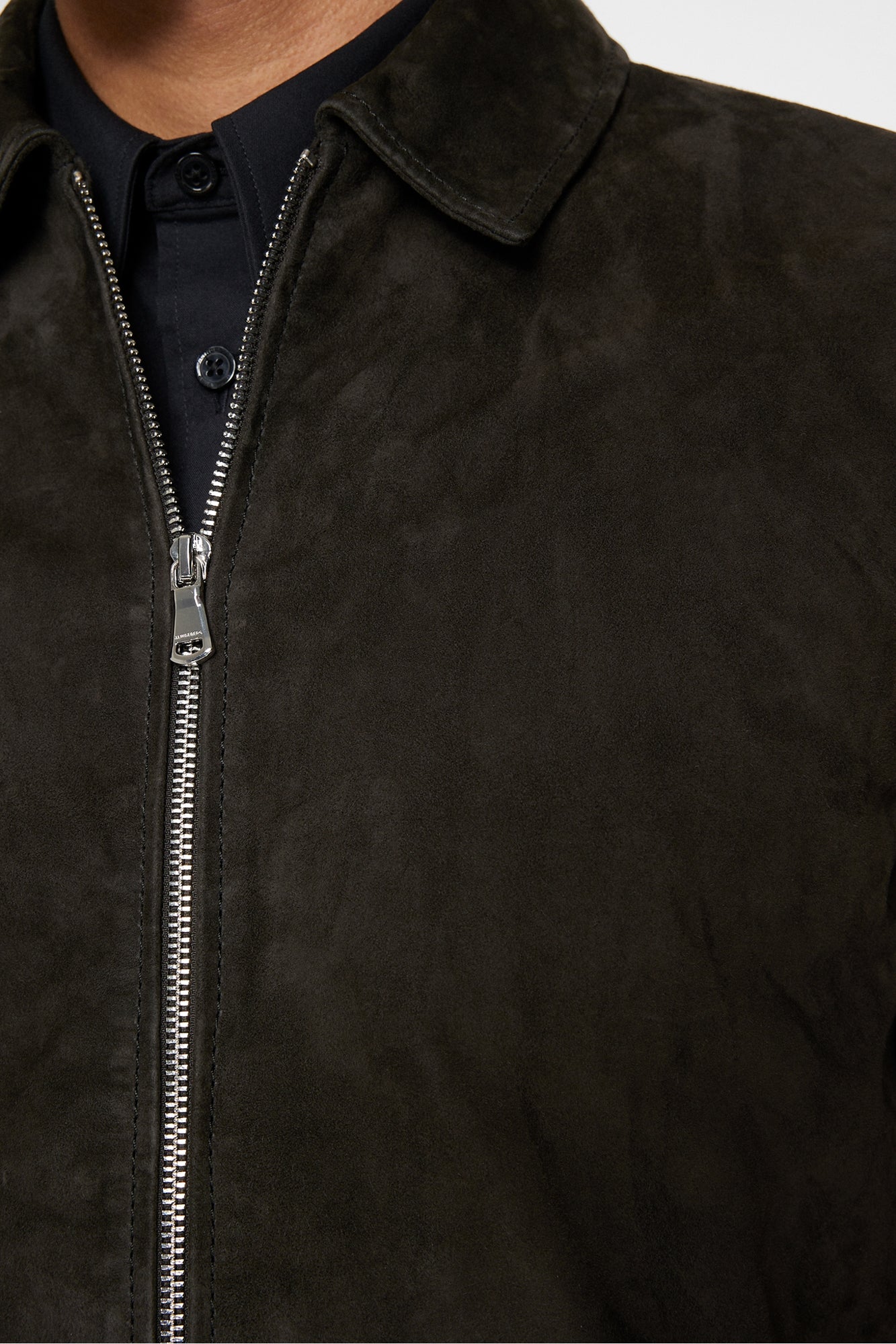 Men | Jonah Wr Suede Overshirt | Washed Black