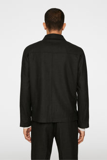 Men | Julius Cash Flannel Overshirt | Forest Green