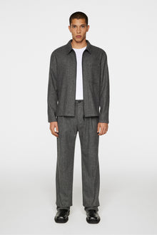 Men | Julius Cash Flannel Overshirt | Night Owl