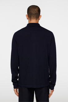 Men | Kaleb Merino Zip Cardigan | JL Navy