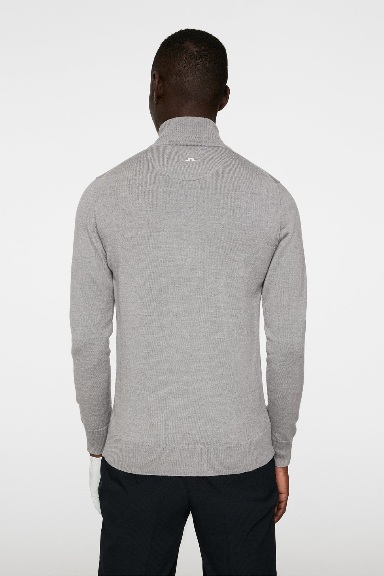 Men | Kian Knitted Sweater | Grey Melange