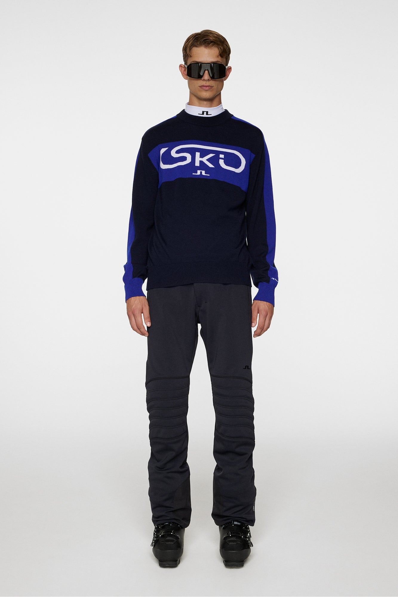 Men | Kirby Knitted Sweater | JL Navy