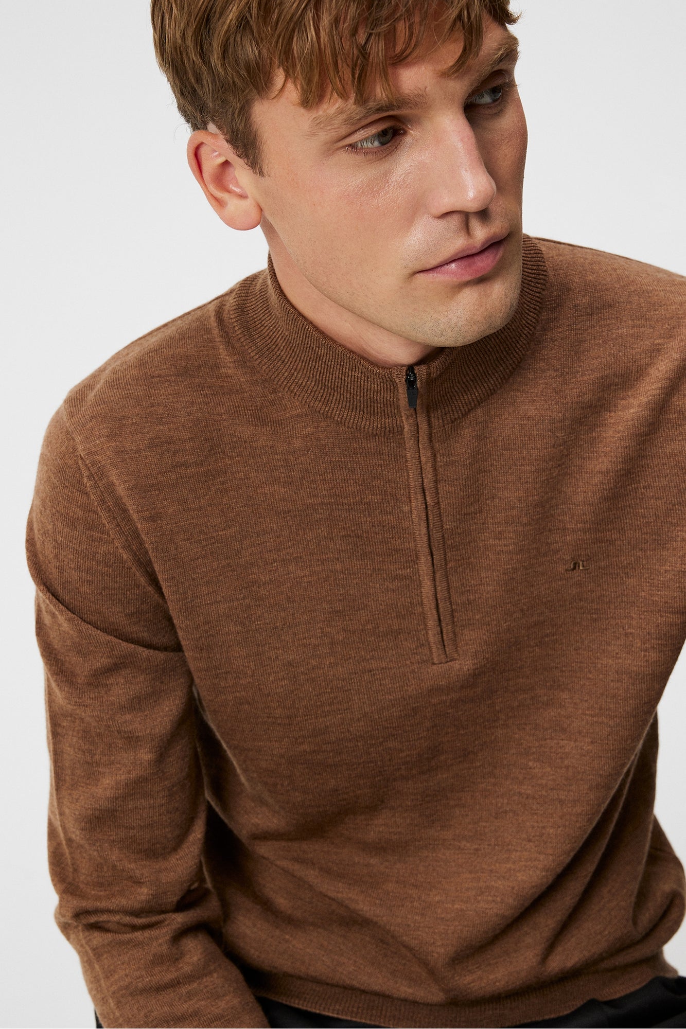 Men | Kiyan Quarter Zip Sweater | Canuto Melange