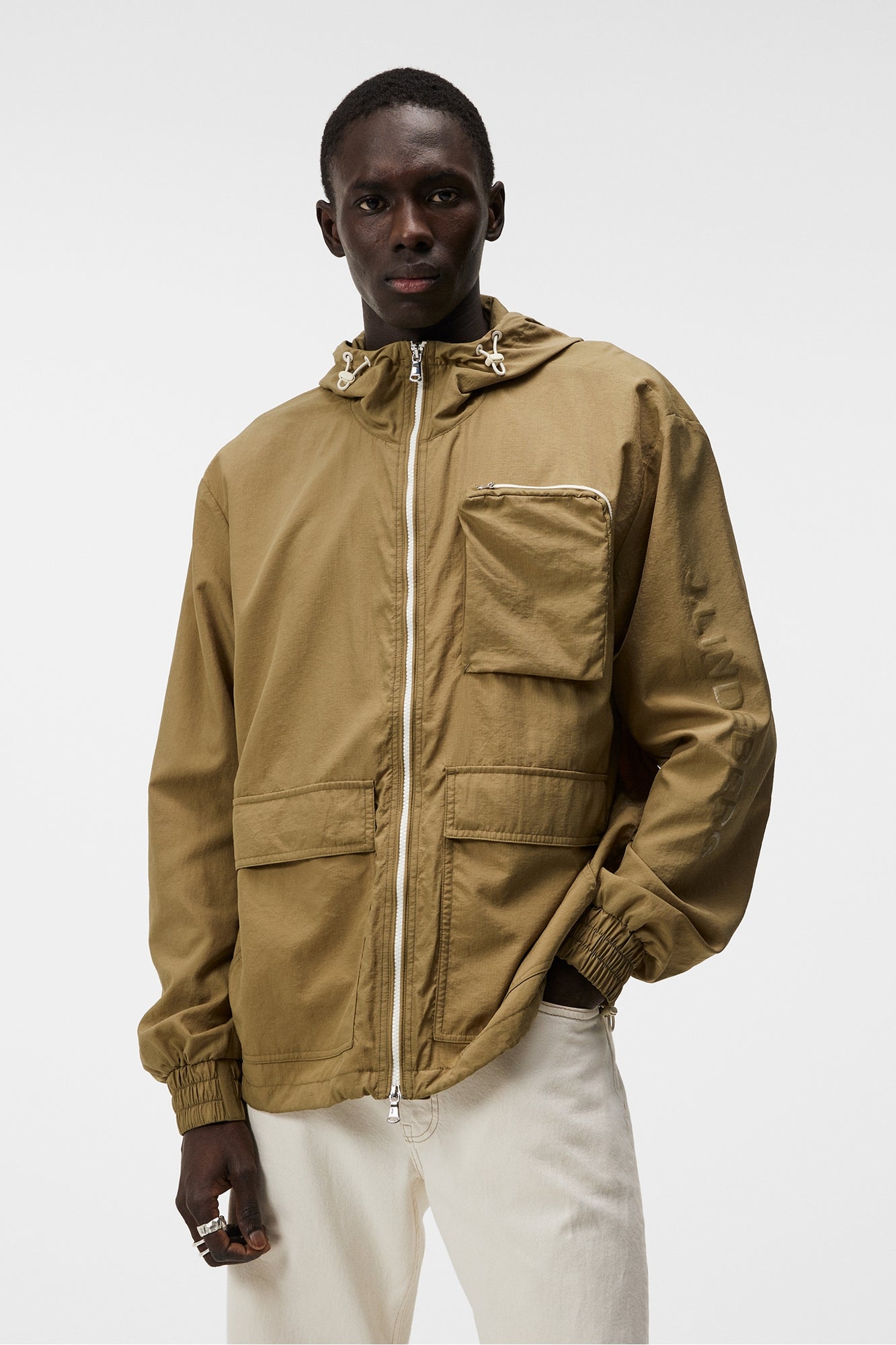 Men | Klive Windbreaker Jacket | Aloe