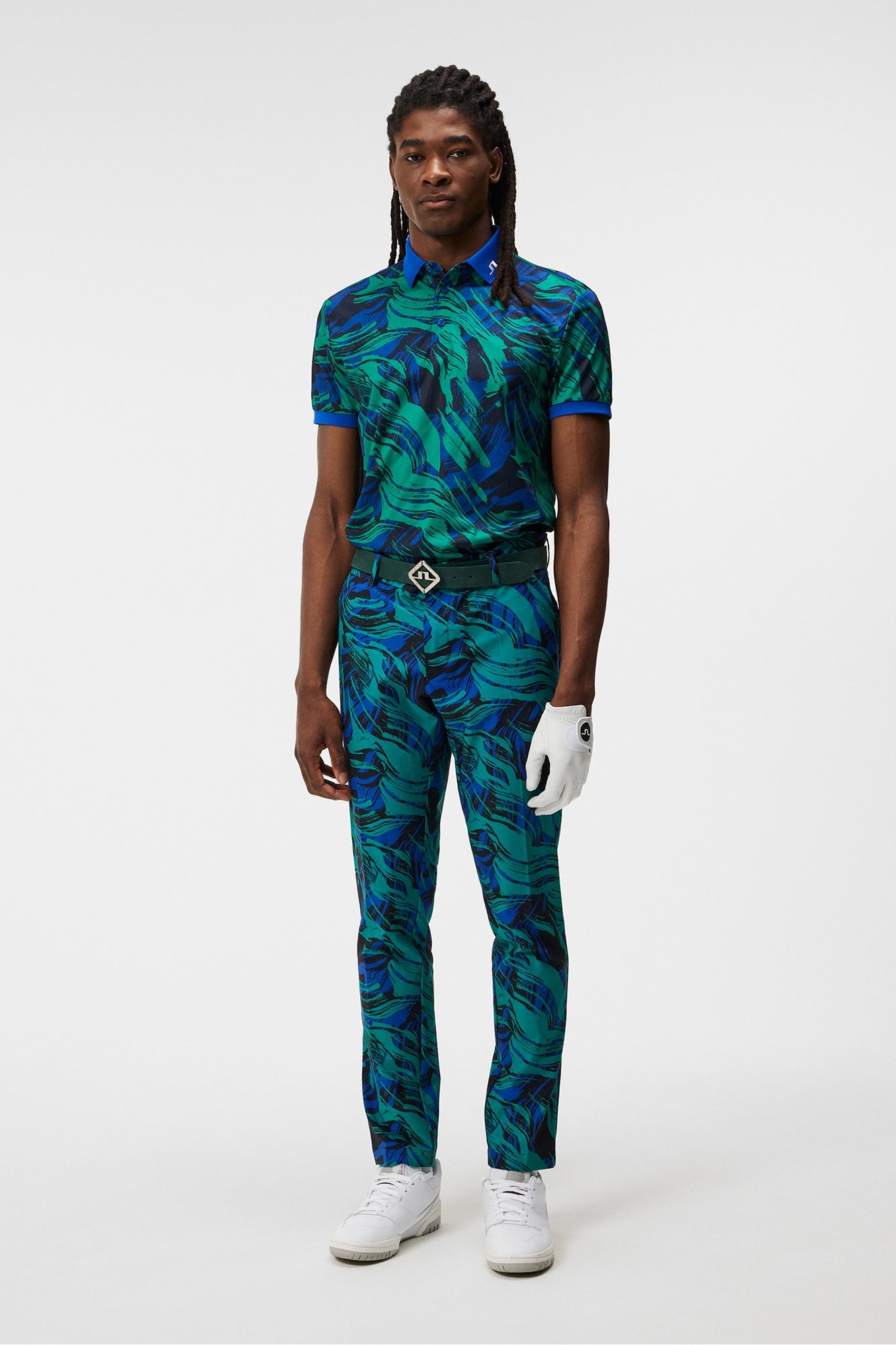 Men | Kv Regular Fit Print Polo | Death Valley Multicolour