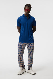 Men | Kv Regular Fit Print Polo | Estate Blue