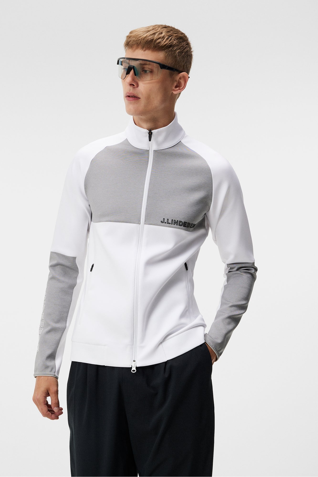 Men | Lazarus Mid Layer | White