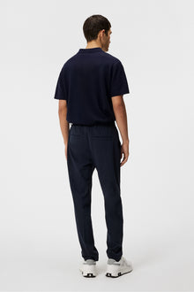 Men | Lear Knitted Shirt | JL Navy