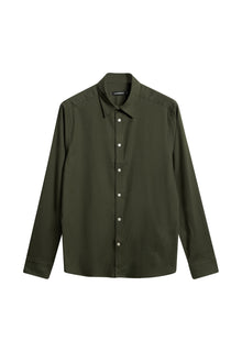 Men | Light Flannel Slishirt | Forest Green