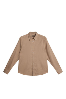 Men | Light Flannel Slishirt | Tiger Brown