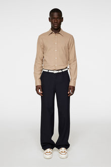 Men | Light Flannel Slishirt | Tiger Brown