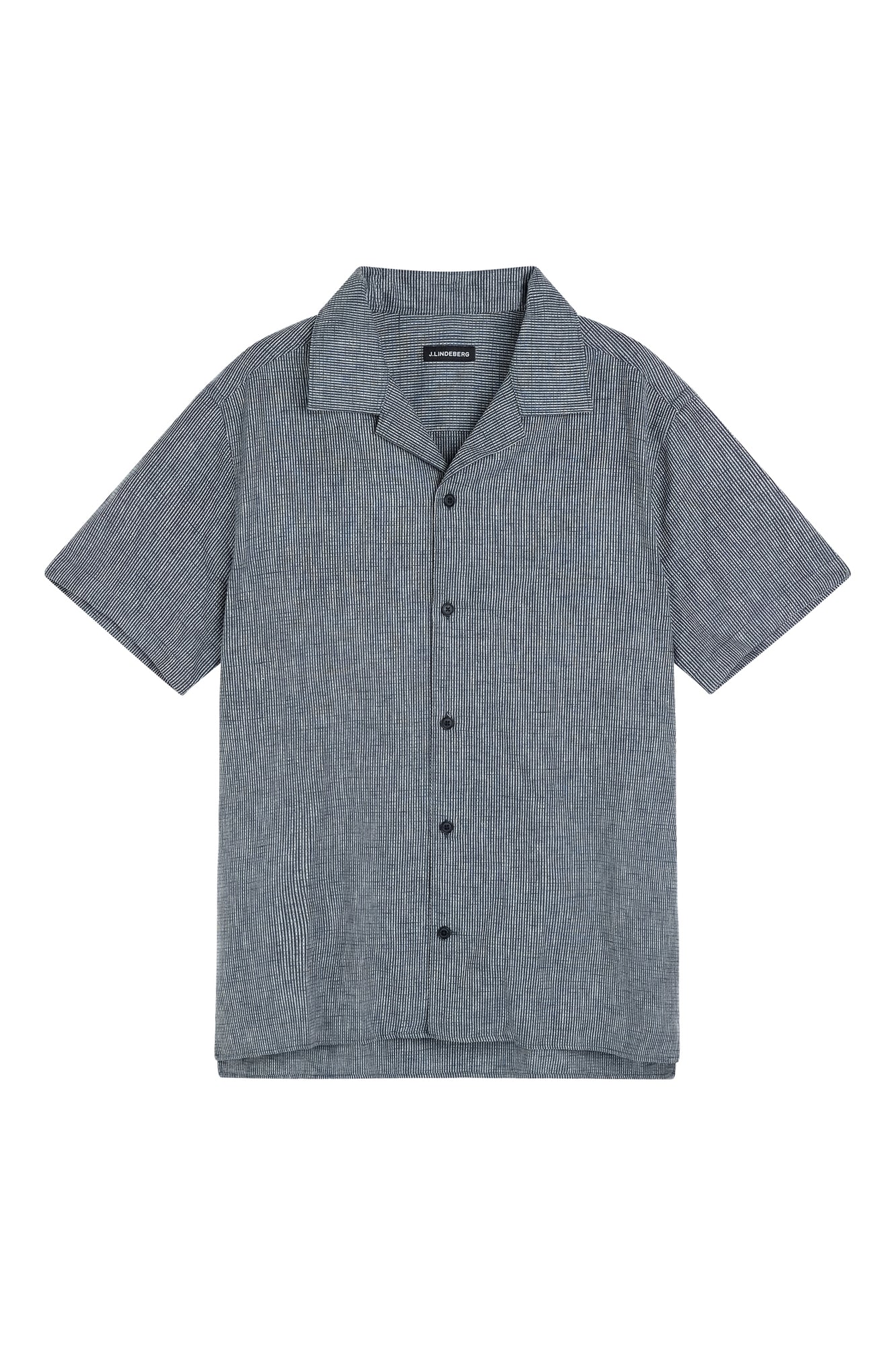 Men | Lind Linen Mix Str Relax Shirt | JL Navy