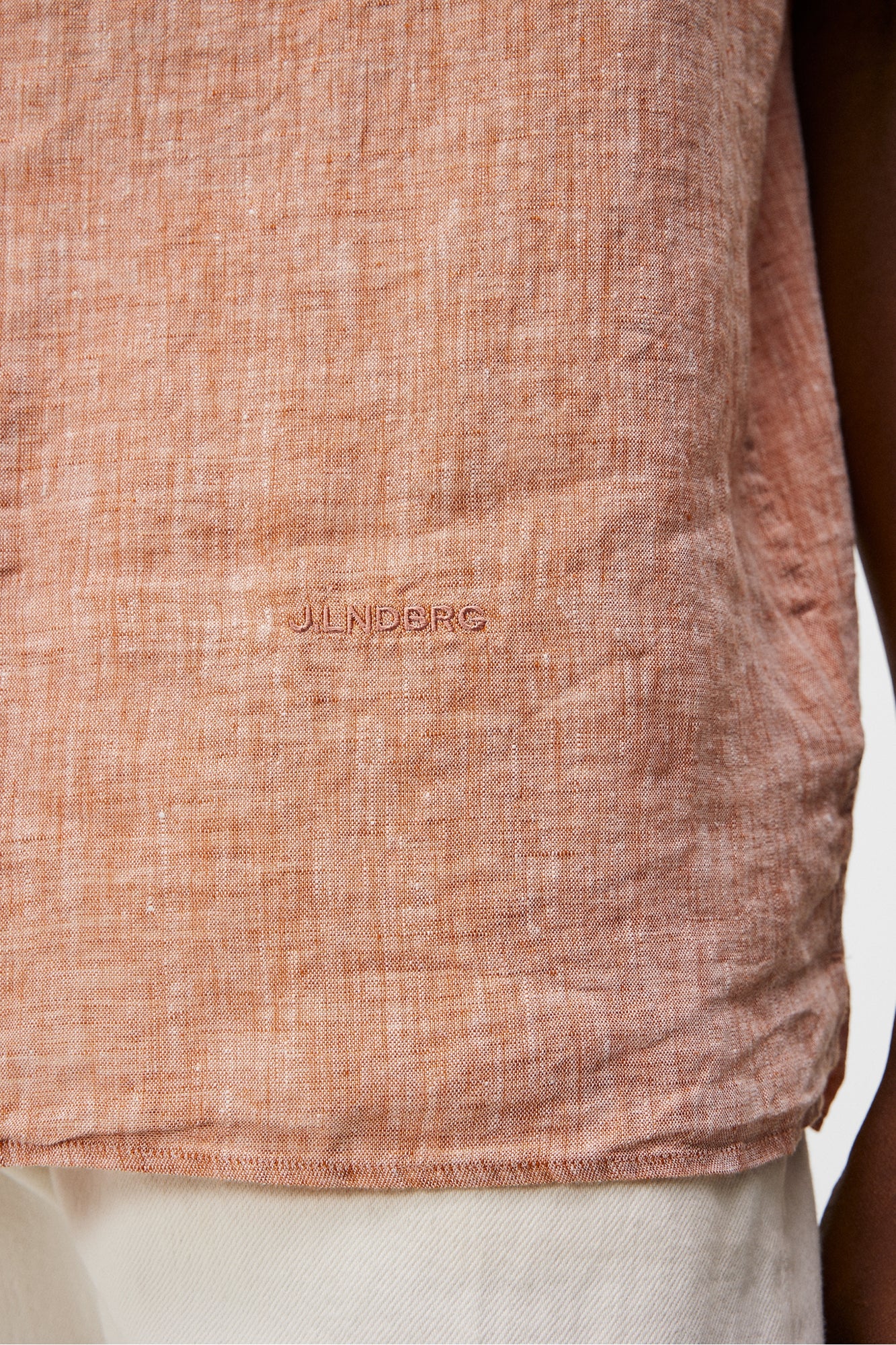 Men | Linen Melange SS Reg Shirt | Minimal