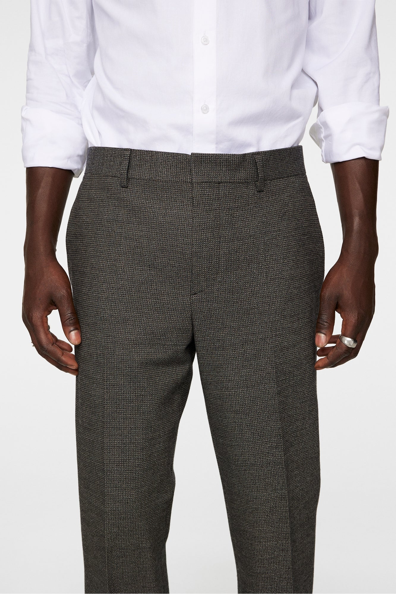 Men | Lois 2 Tone Pants | Bitter Chocolate