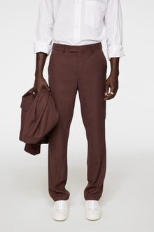 Men | Lois Active Hopsack Pants | Bitter Chocolate