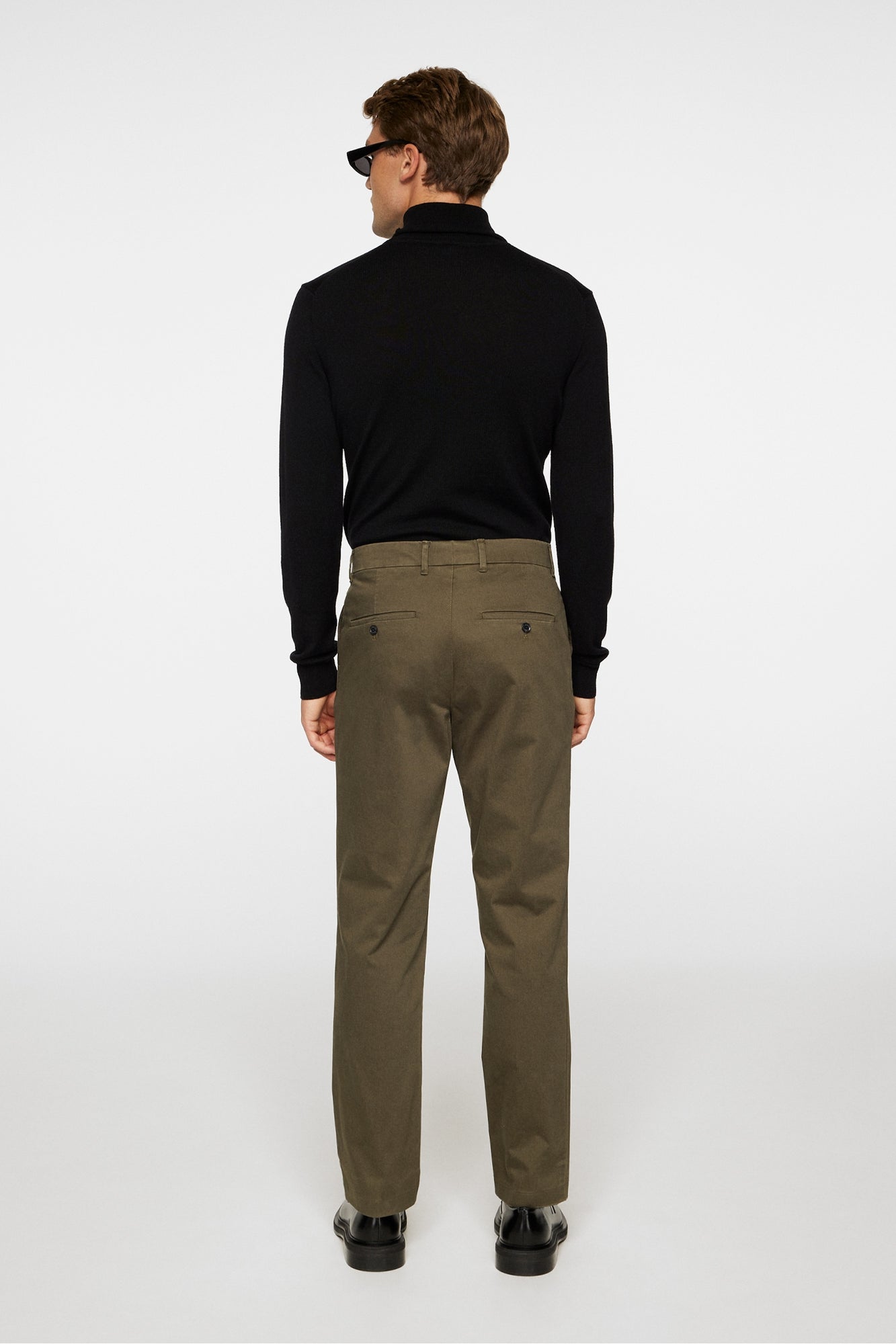 Men | Lois C Cloud Satin Pants | Forest Green