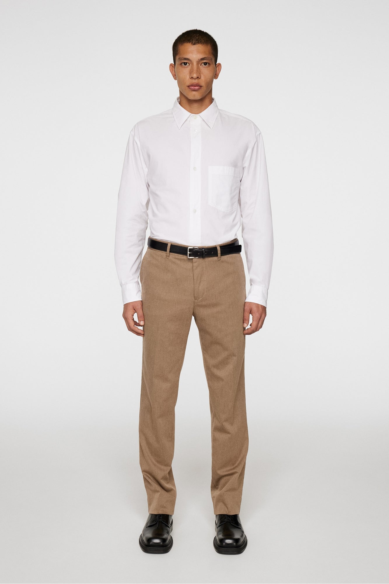 Men | Lois C Flannel Twill Pants | Tiger Brown