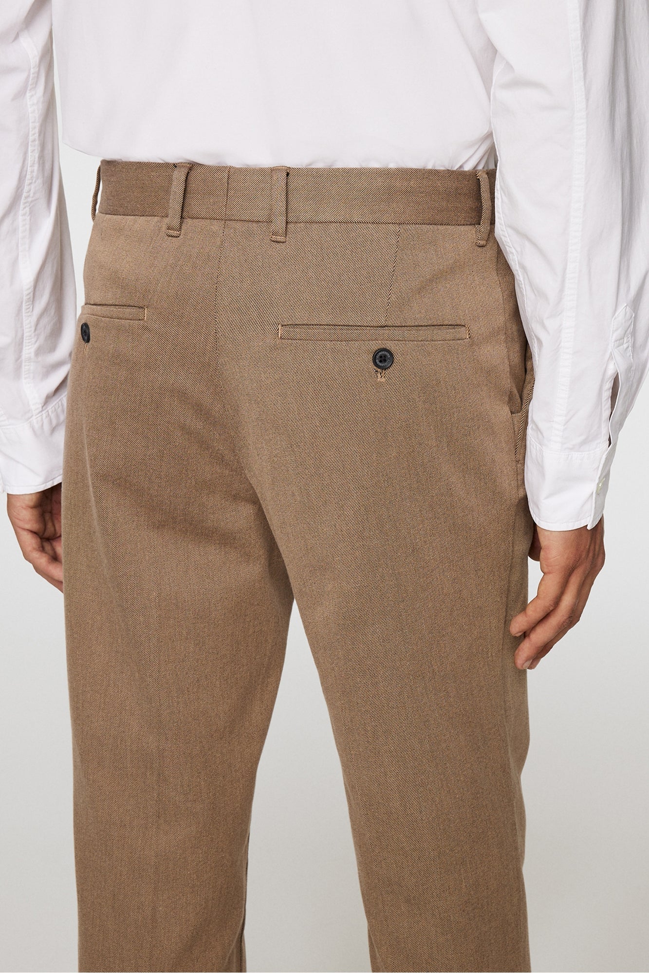 Men | Lois C Flannel Twill Pants | Tiger Brown