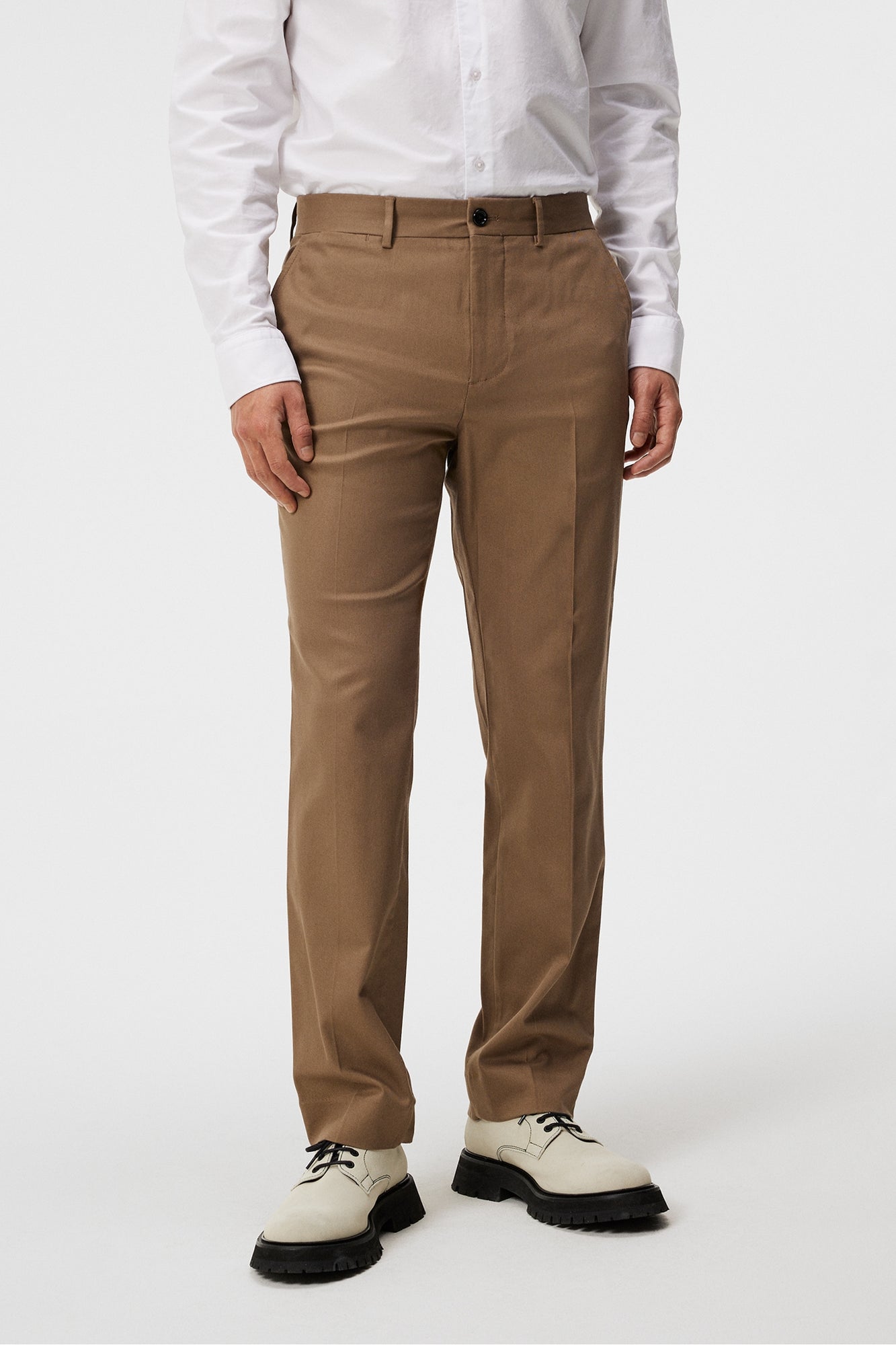 Men | Lois Cotton Twill Pant | Walnut
