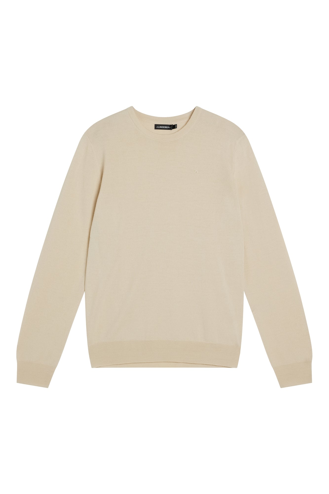 Men | Lyle Merino Creneck Sweater | Oyster Gray