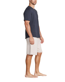 Men | MC s Washed Jersey Short Sleeve | Indigo