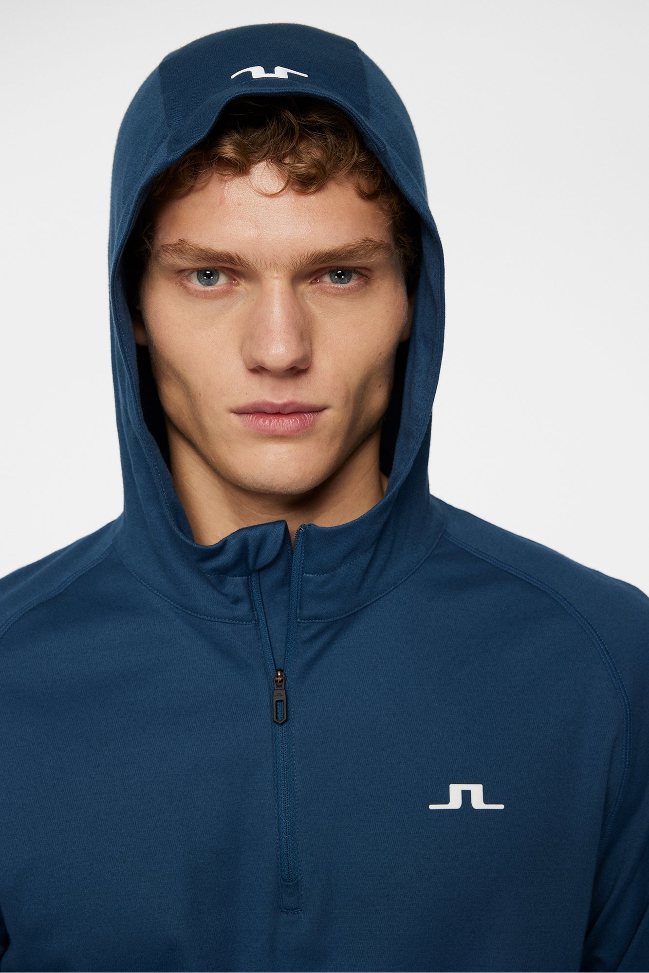 Men | Mario Quarter Zip Hood | Key Largo