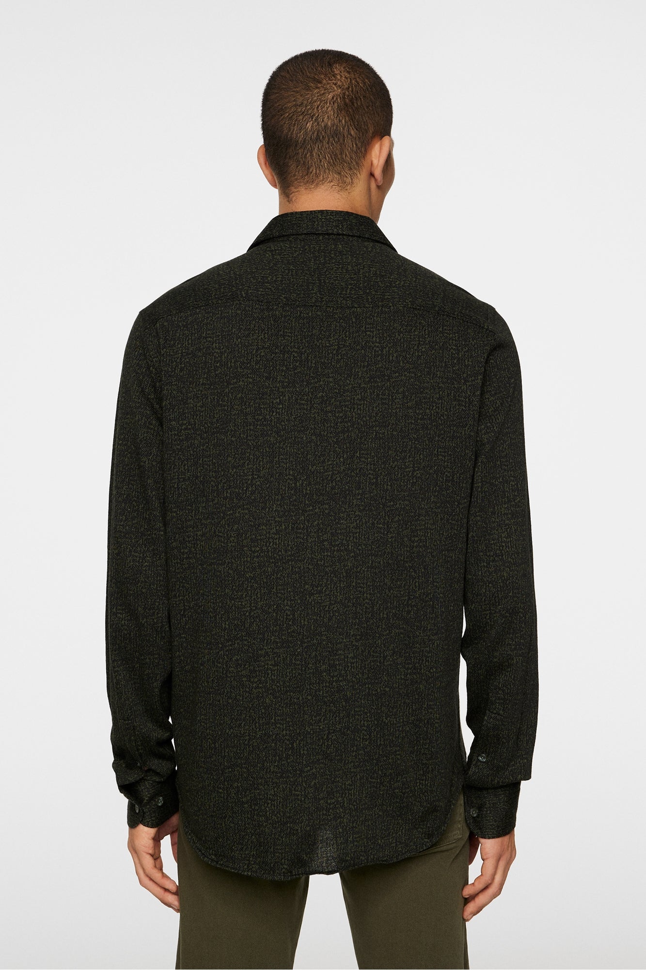 Men | Marlon Jersey Shirt | Forest Green