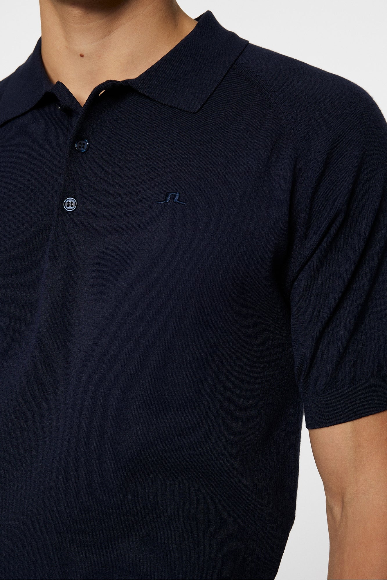 Men | Martin Knit Polo | JL Navy