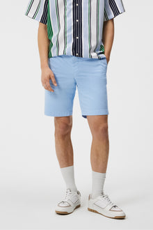 Men | Nathan Cloud Satin Shorts | Chambray Blue