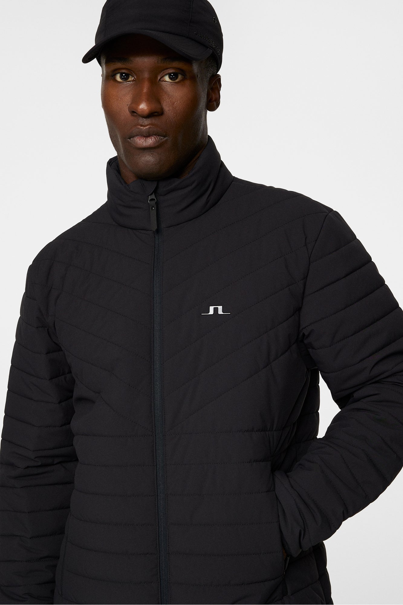 Men | National Quilted Jacket | Black (V1)