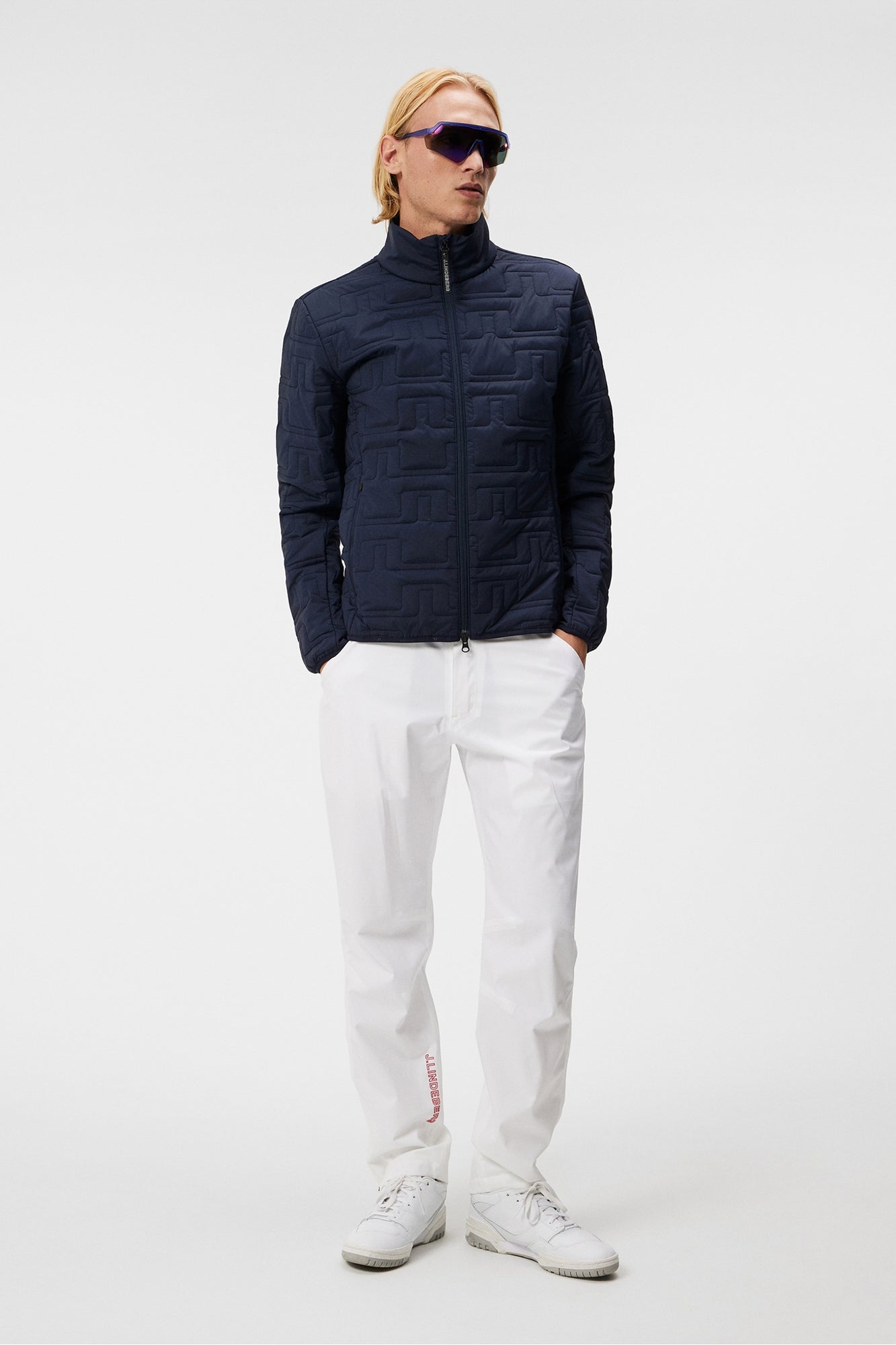 Men | National Quilted Jacket | JL Navy