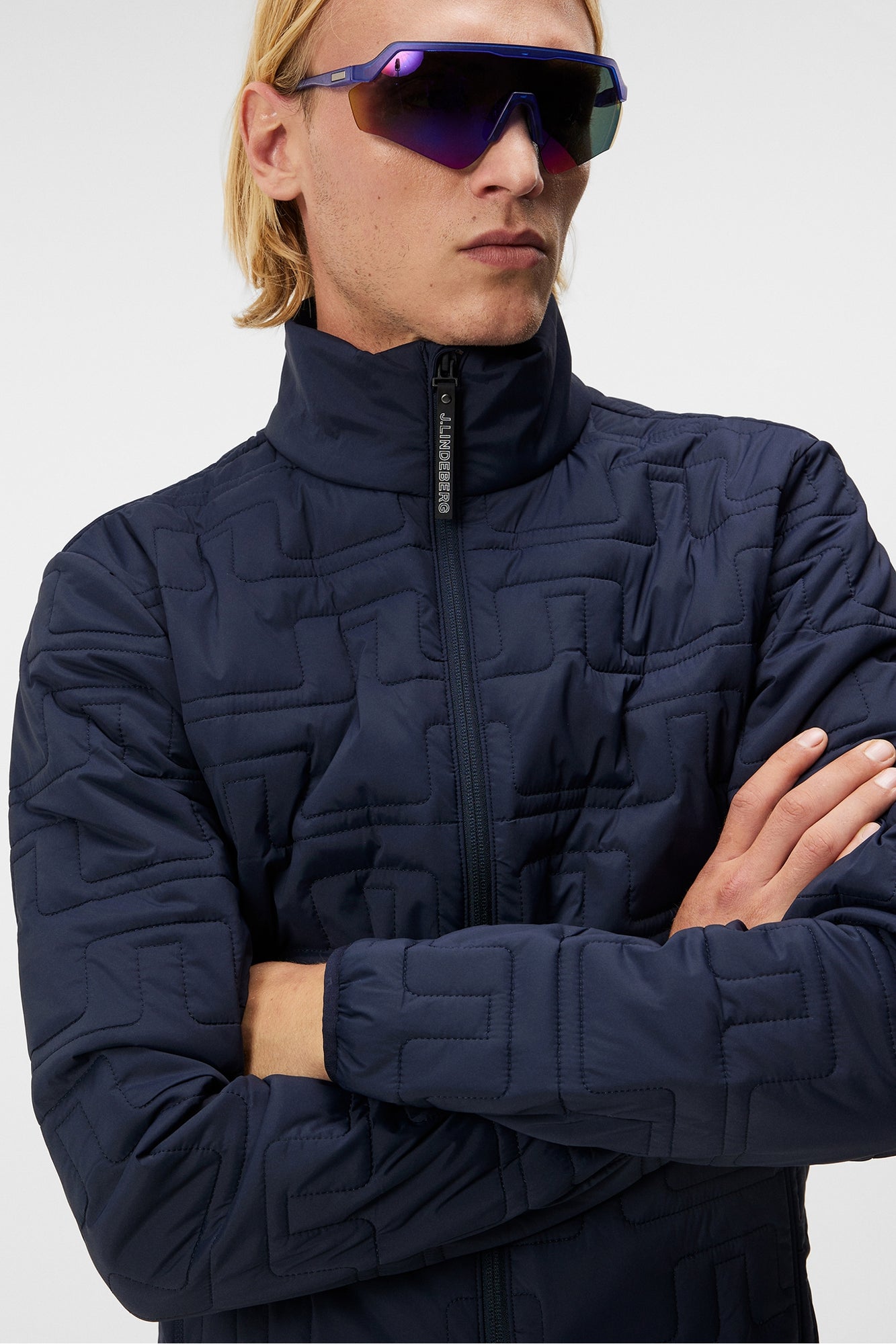 Men | National Quilted Jacket | JL Navy