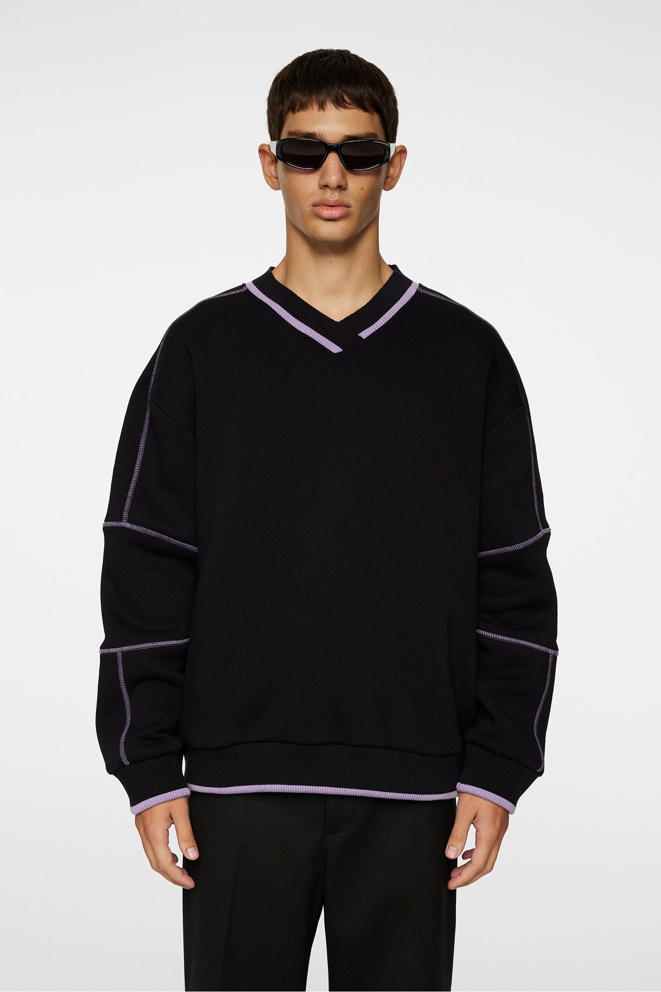Men | Nick Teajersey Sweater | Black