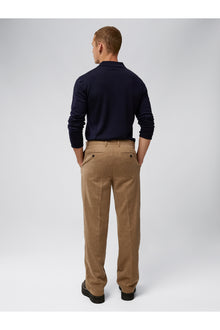 Men | Noel Light Merino Polo Shirt | JL Navy